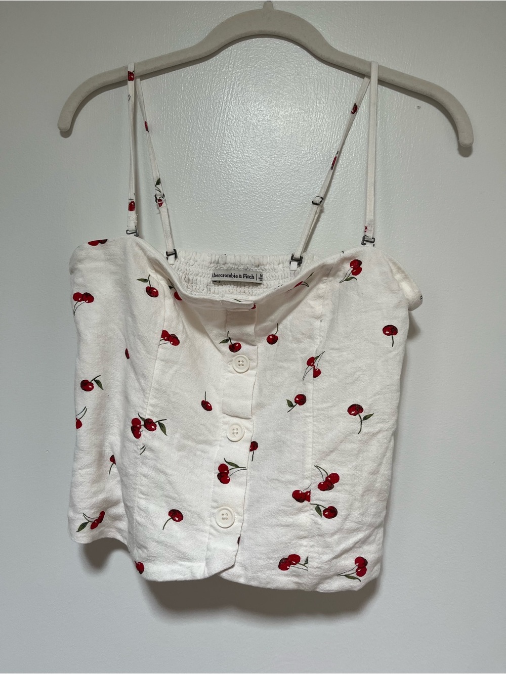 Abercrombie & Fitch Cherry Tube Top